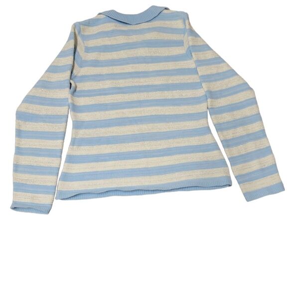 Casual Sweater with Metallic Thread - Picture 3 of 4